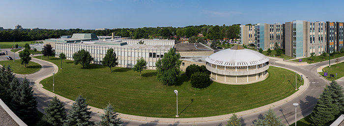 Althouse College panorama photo